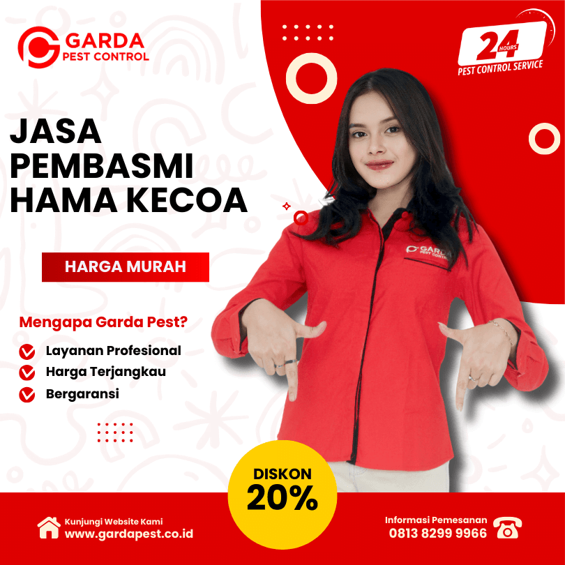 Jasa Pembasmi Kecoa Jatinangor : Harga Murah