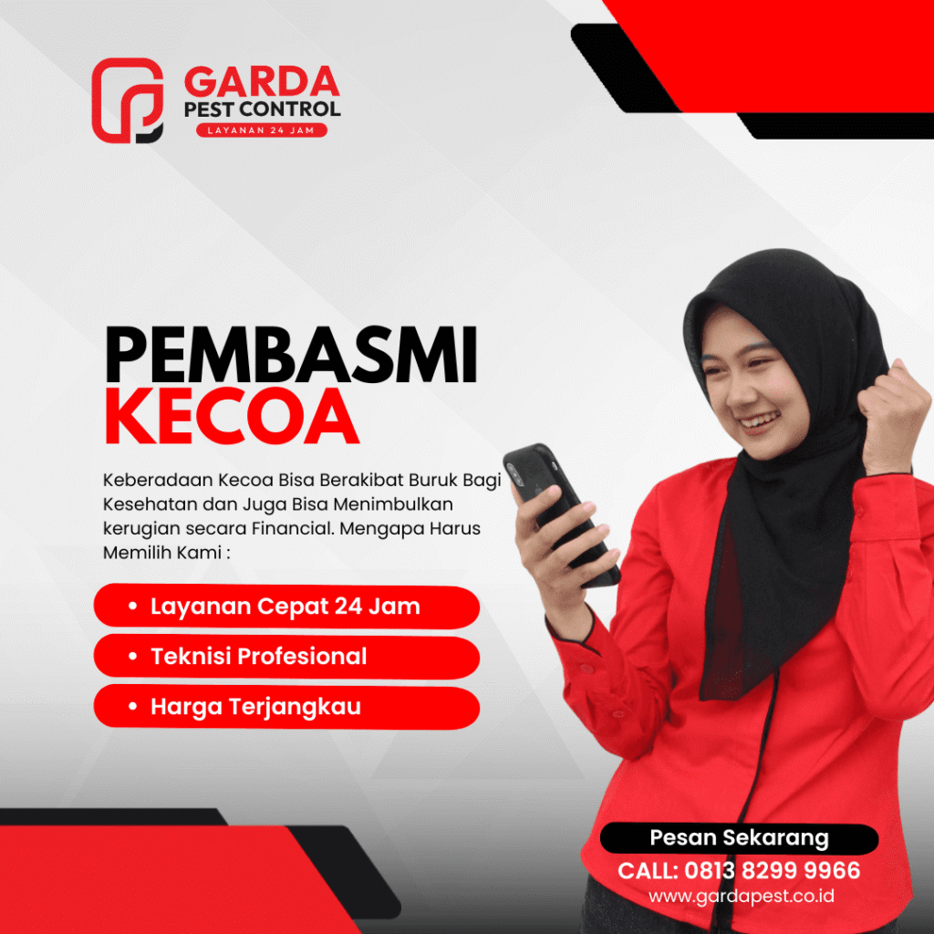 Jasa Pembasmi Kecoa Bandung Tuntas dan Bergaransi