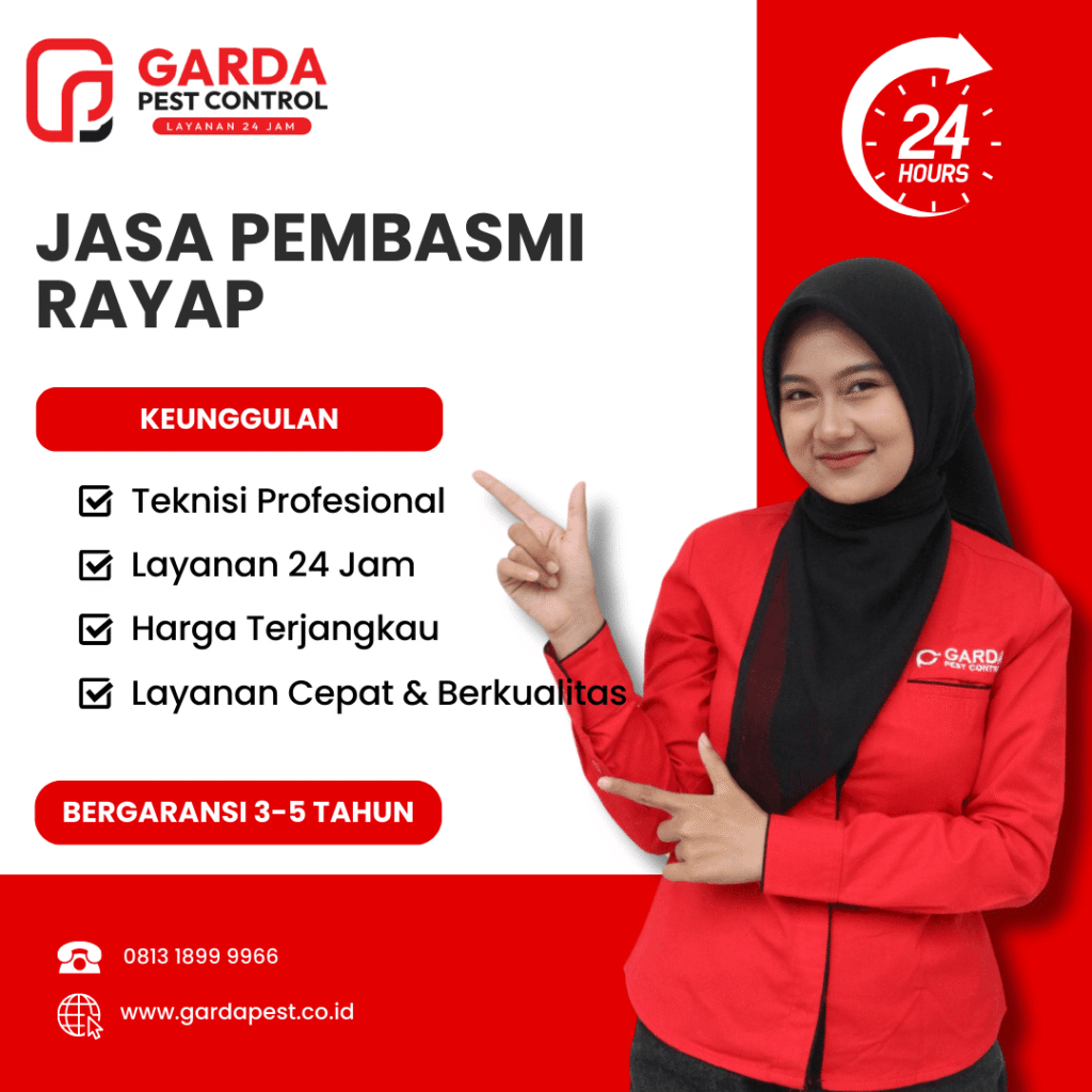 Jasa Anti Rayap di Klojen Malang Hasil Maksimal Harga Murah