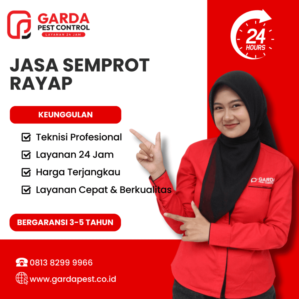 Jasa Penyemprotan Anti Rayap di Bandung Hebat