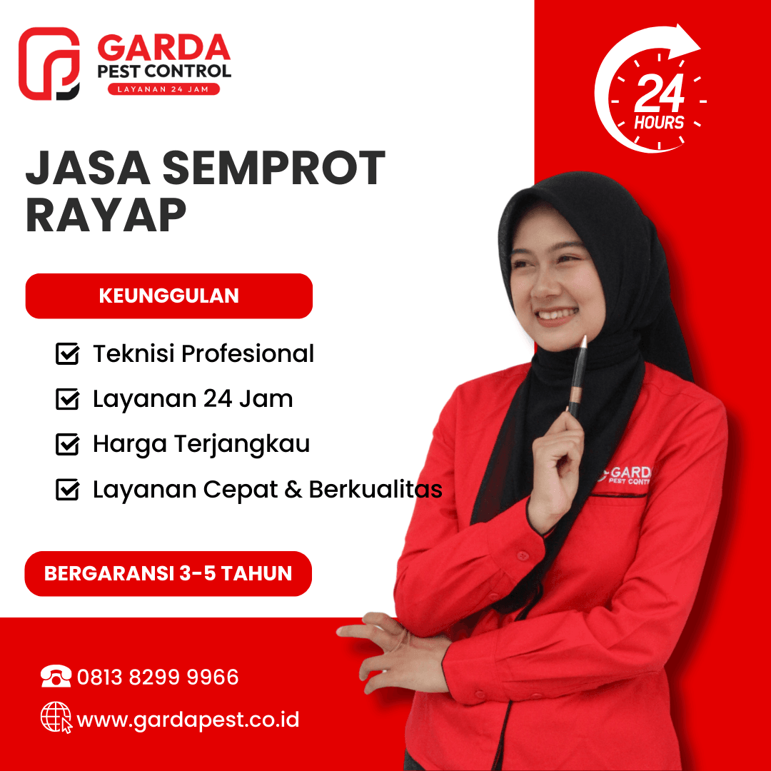 Jasa Penyemprotan Anti Rayap di Bandung Hebat