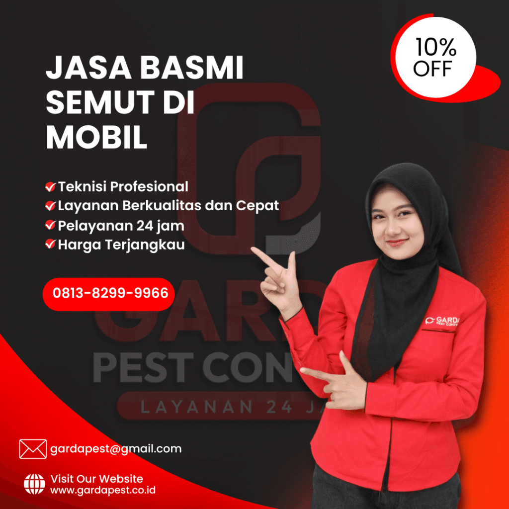 Jasa Pembasmi Semut di Mobil Bergaransi 3 Bulan