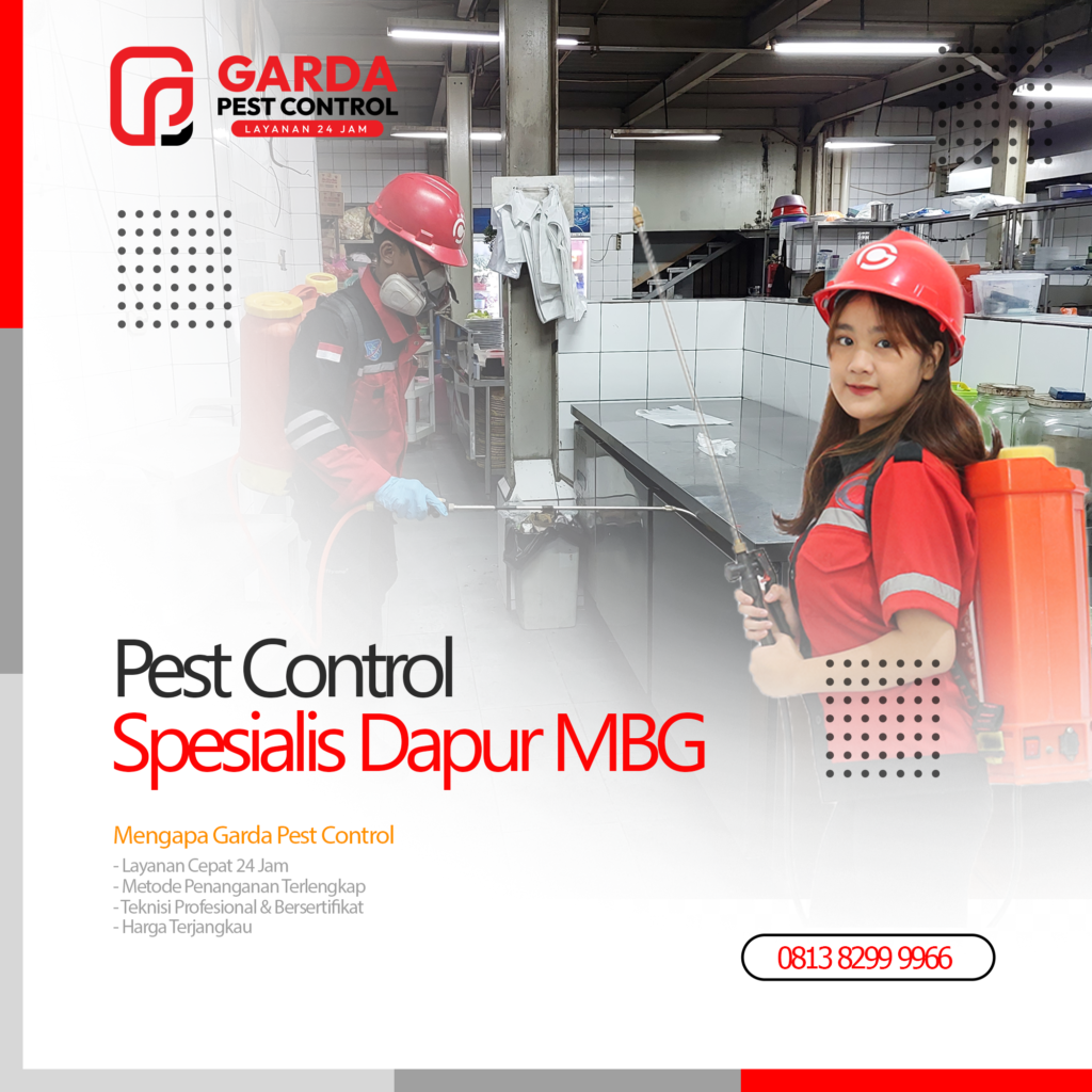 Jasa Pest Control Untuk Dapur SPPG Program MBG Terdekat