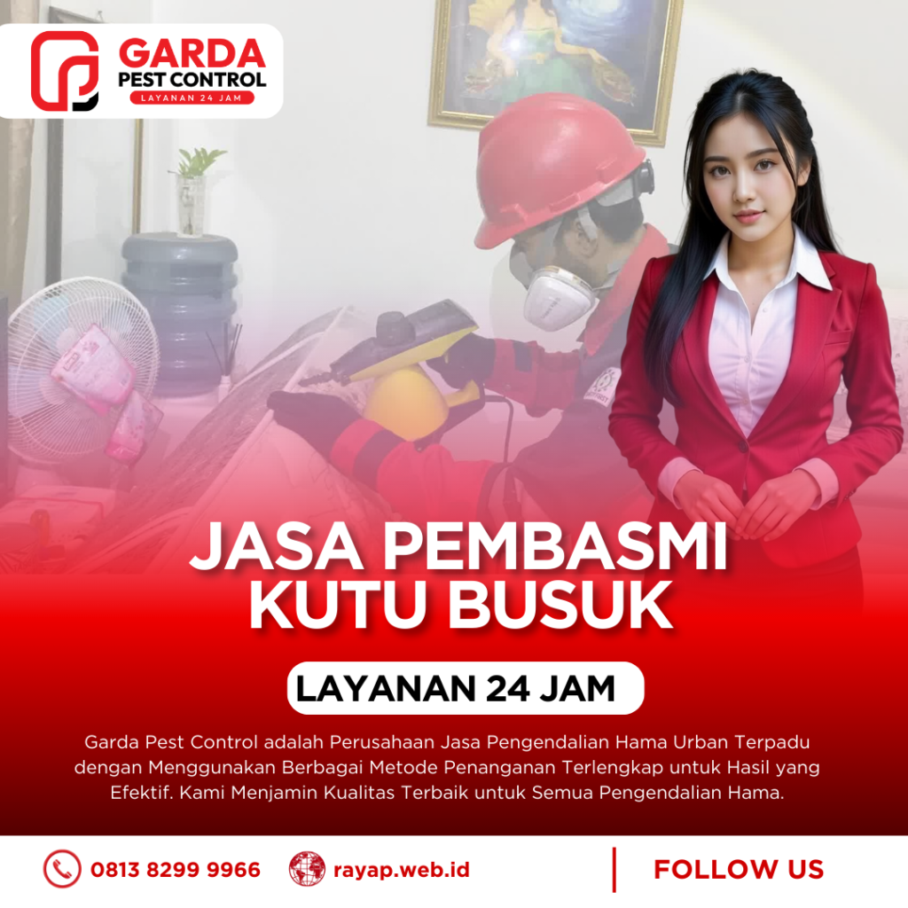 Jasa Pembasmi Kutu Kasur Terdekat Bergaransi